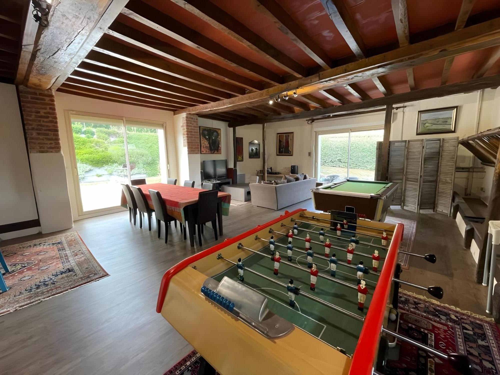 Hébergement de vacances La Grange - Campagne - Piscine 15p - Reve Au Mans Thoree-les-Pins